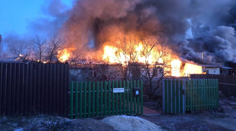 МЧС Пензенской области: Пожар в Мичуринском локализован 