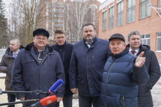 В Пензе министр труда России осмотрел строящийся Центр долголетия