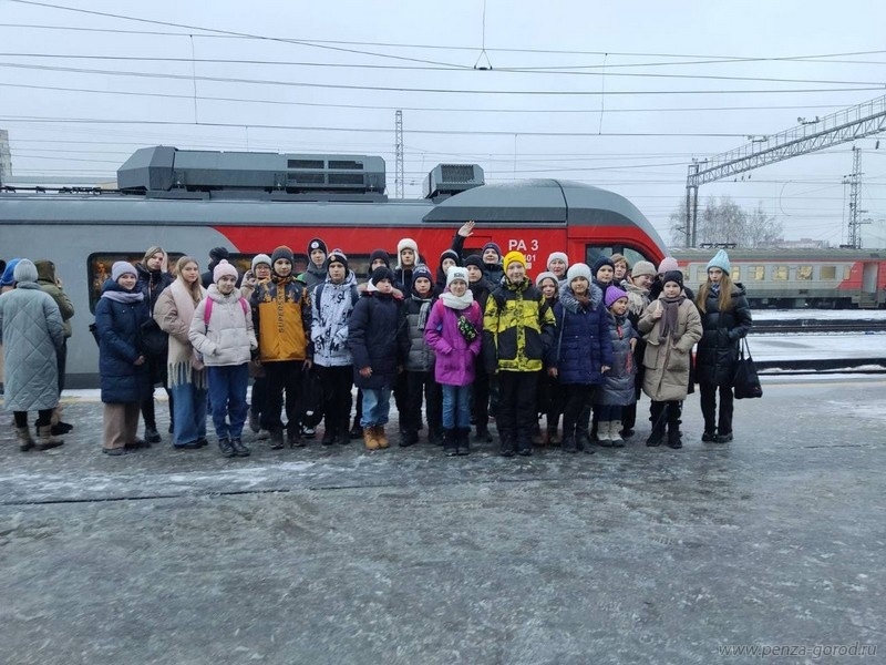 Пензенские семиклассники отправились в новогоднее путешествие