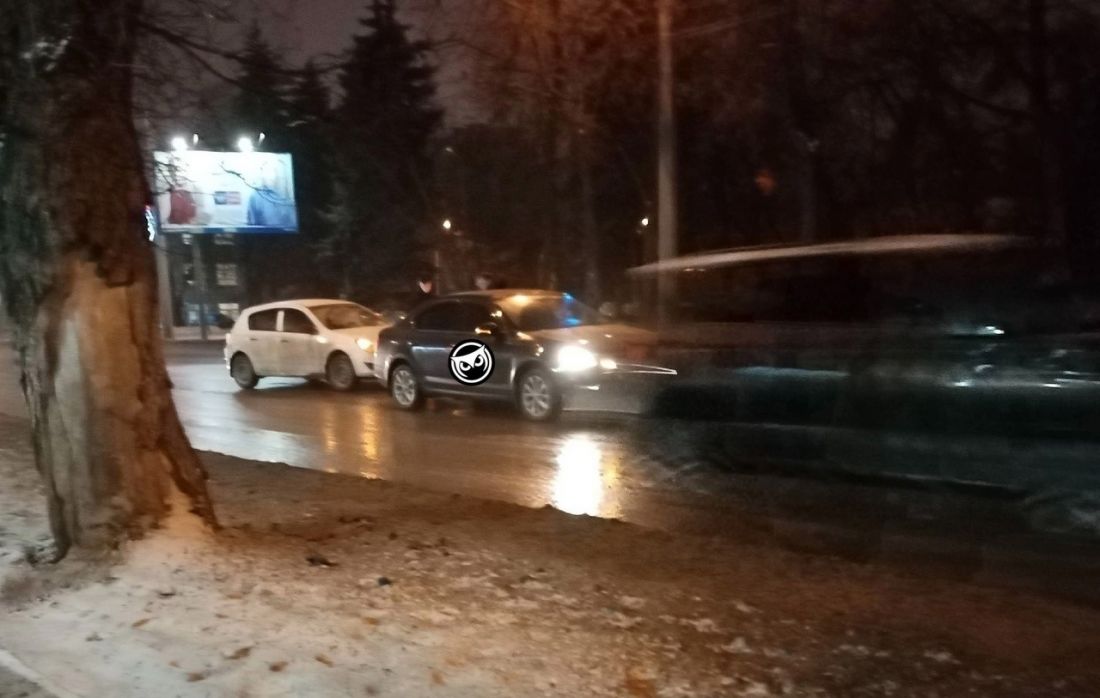 Пензенцев предупредили о возможной пробке из-за аварии на улице Гагарина