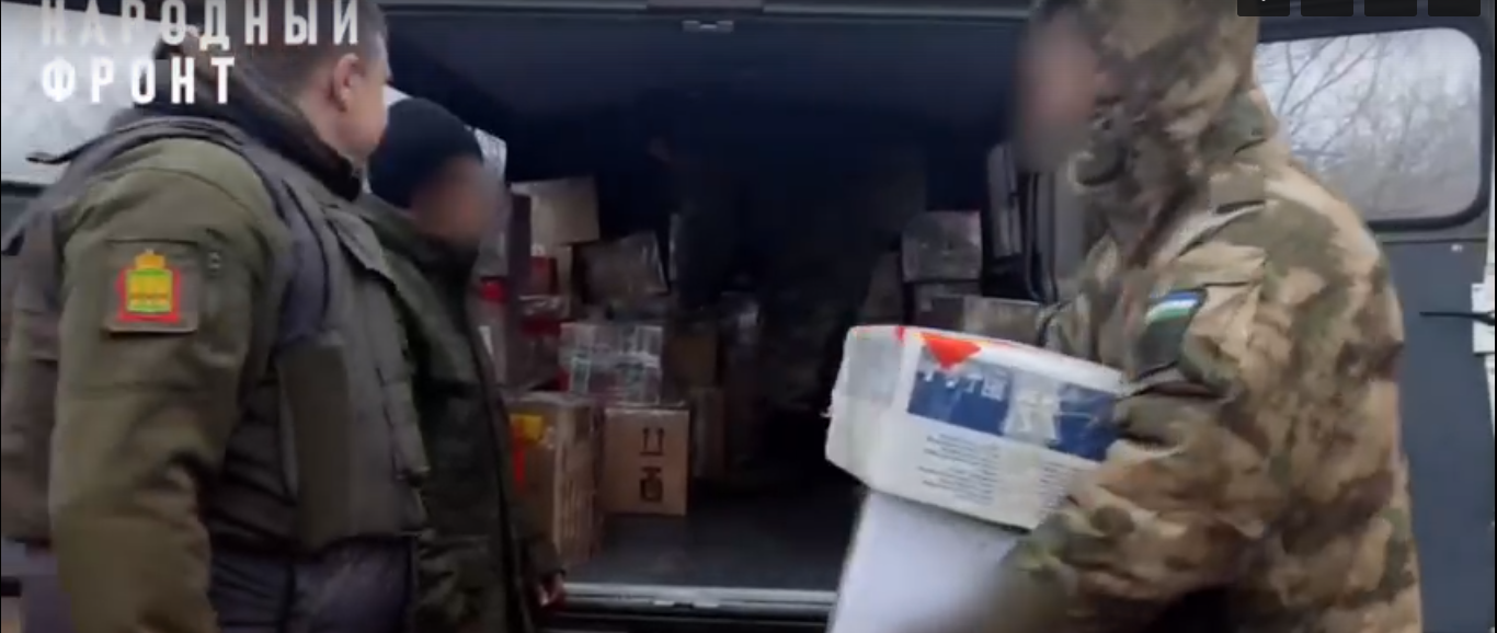 Волонтеры Народного фронта из Пензы отвезли гуманитарный груз бойцам в зону СВО
