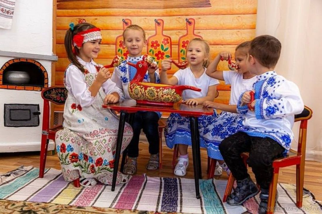 В детском саду Пензы появился музей народного быта