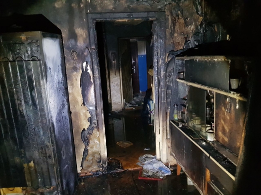 В Пензе пенсионер сгорел заживо при пожаре в квартире 