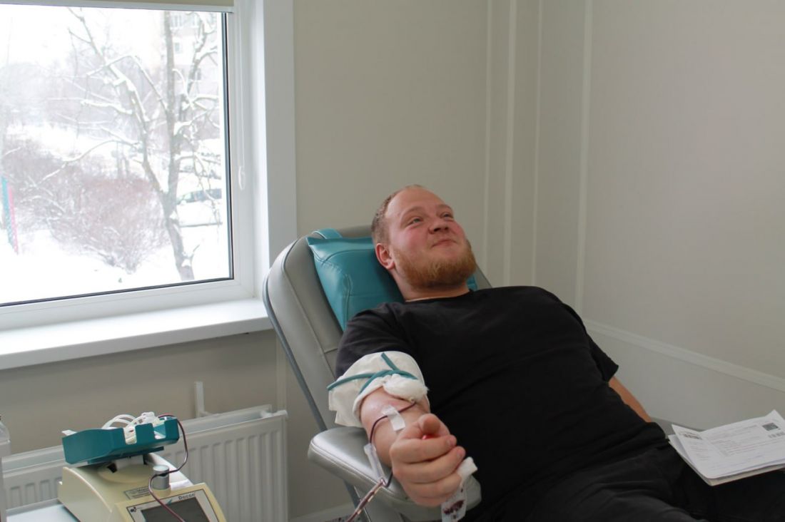 В Пензе в честь Дня защитника Отечества собрали около 40 литров донорской крови 