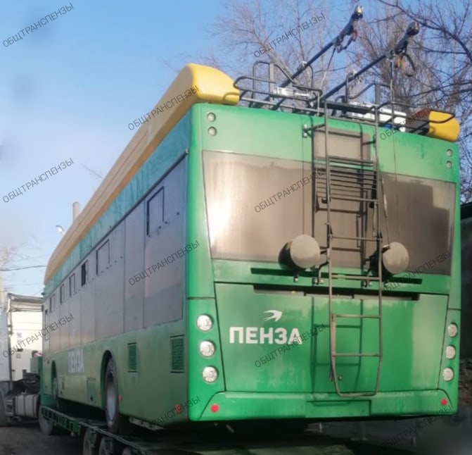 В Пензу приехали первые новые обещанные троллейбусы