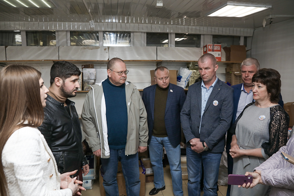 Пензенский губернатор поблагодарил волонтеров Вадинска, которые помогают бойцам СВО