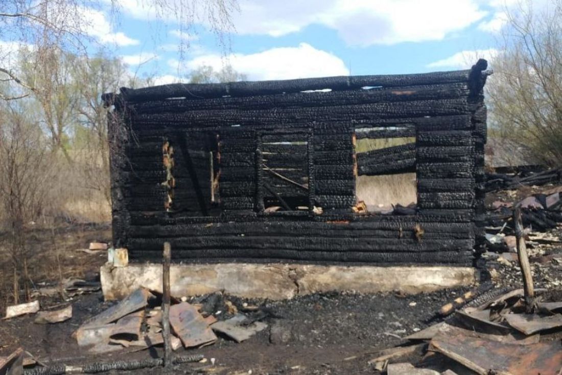 Пожар под Пензой, при котором погибла женщина, мог начаться из-за неисправной печи
