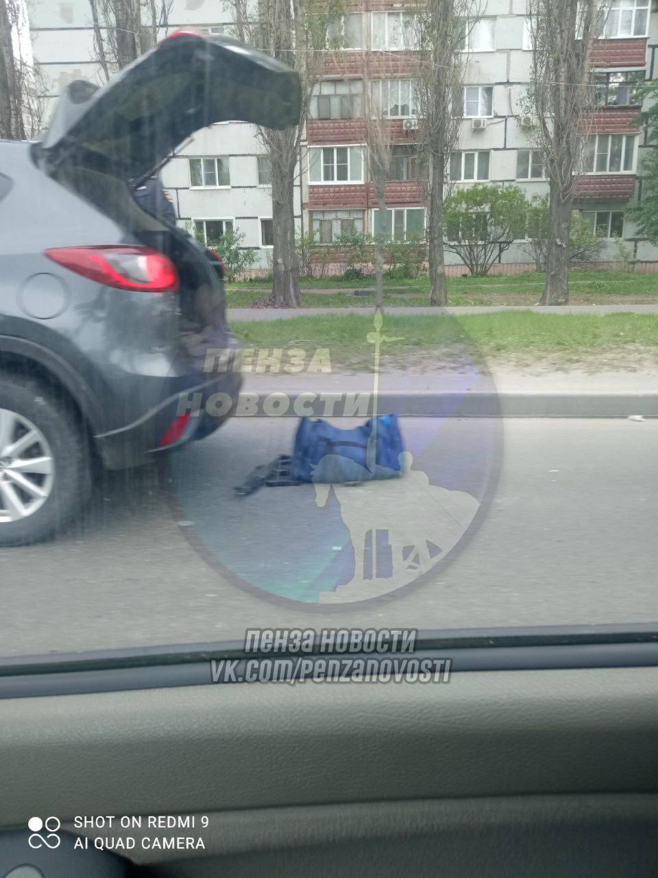 В Пензе на улице 8 Марта полицейские нашли у водителя автомат