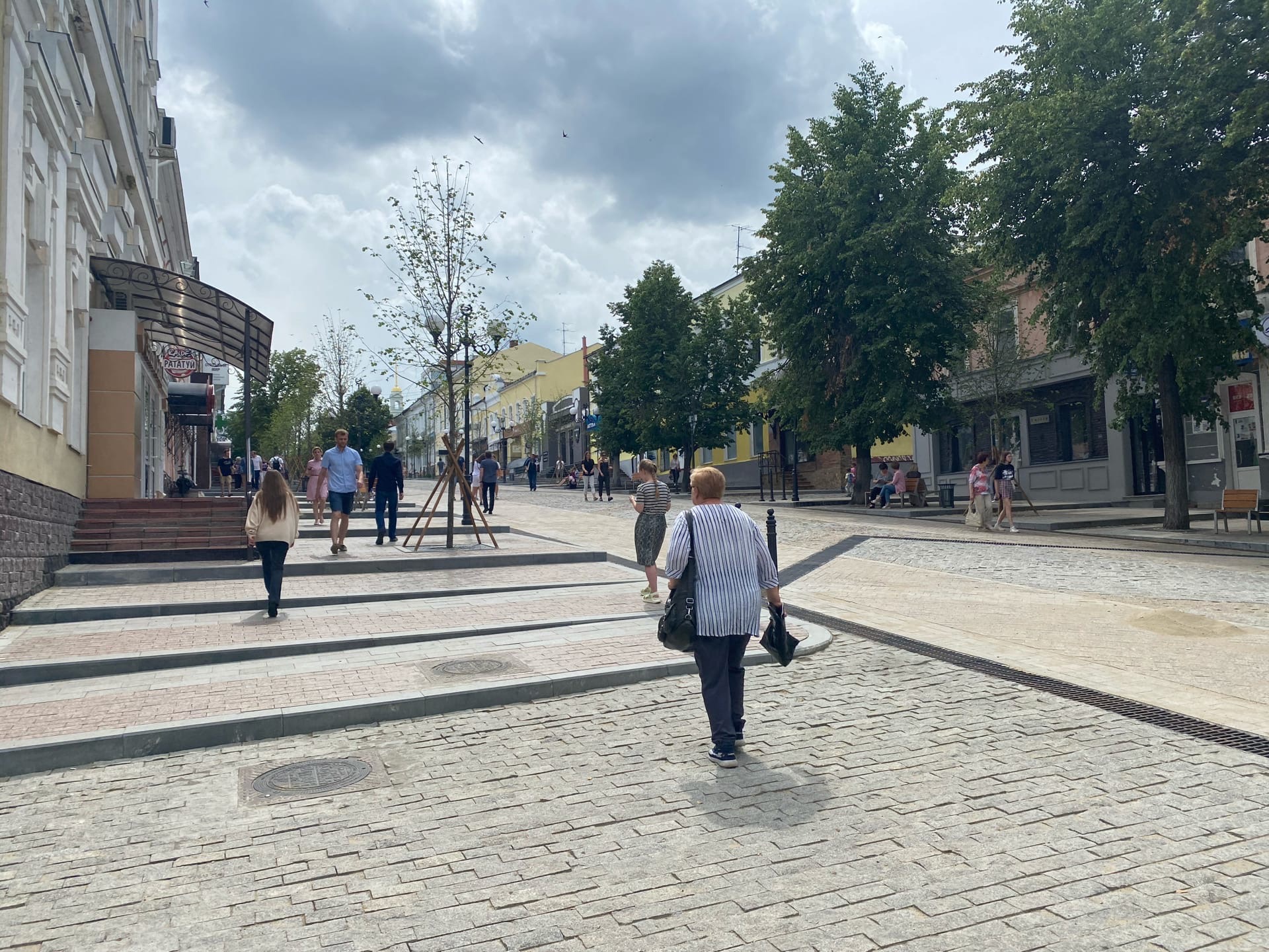Жители Пензы просят сделать нижнюю часть улицы Московской пешеходной