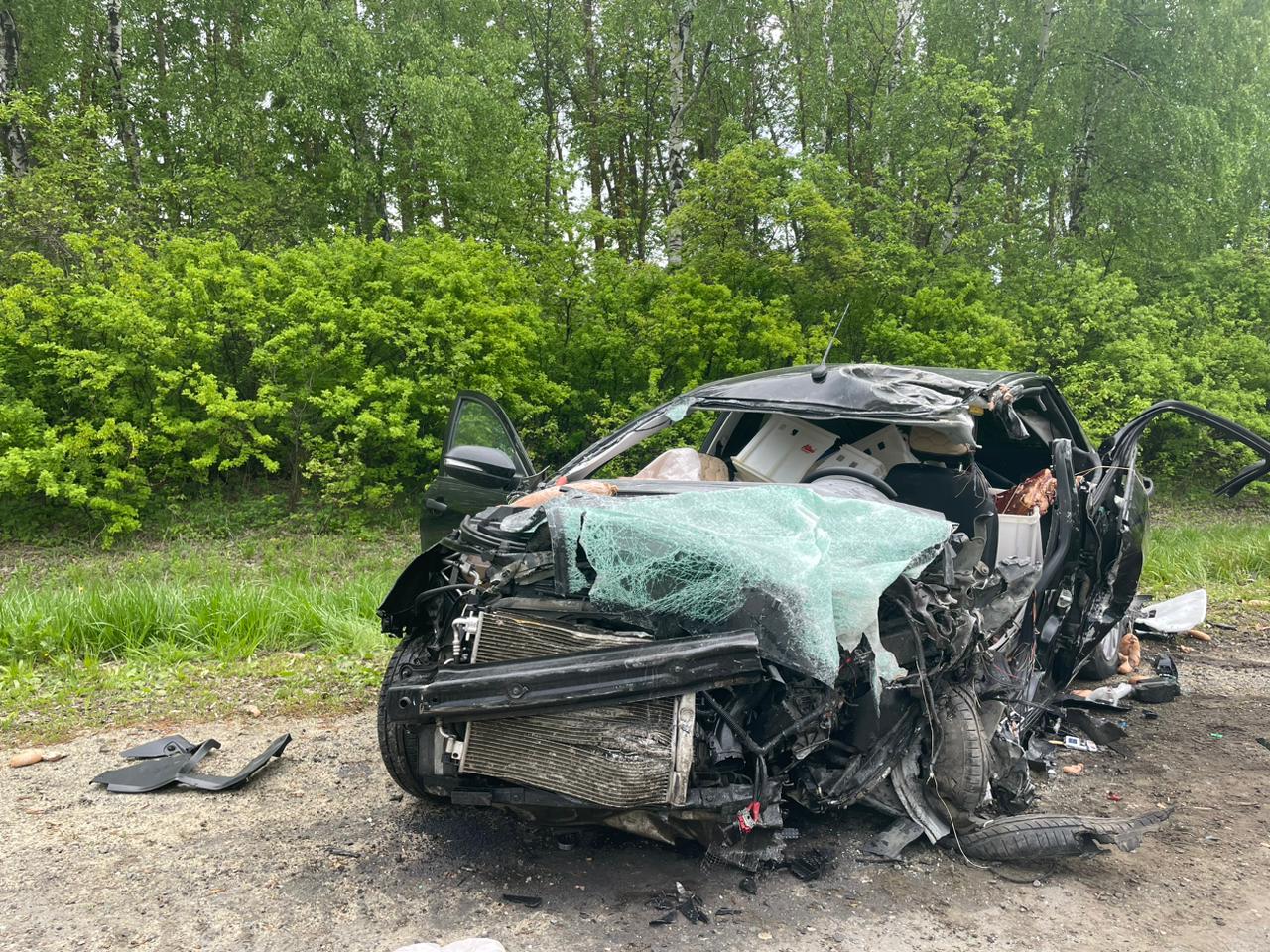 В ДТП на трассе Пенза - Тамбов погиб водитель «Лада Веста»