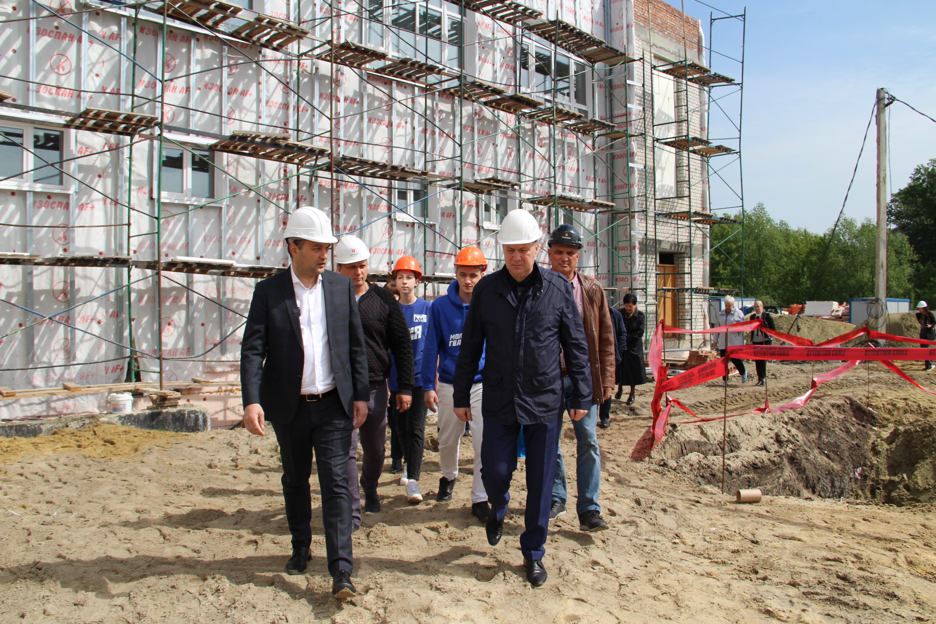 Депутат партии Единая Россия проинспектировал строительство двух пензенских новых школ