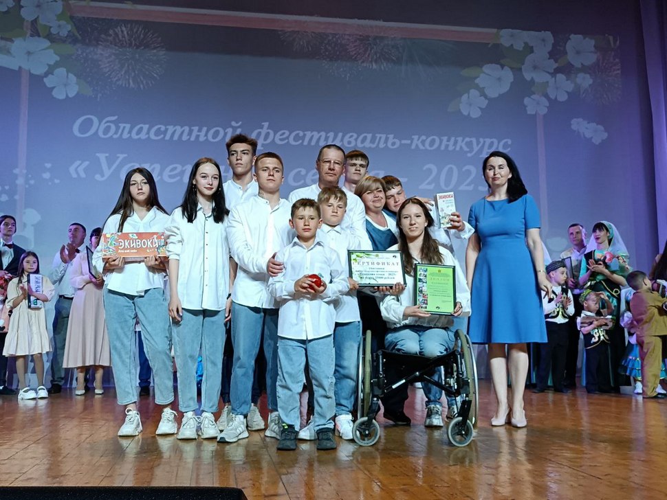 Семья Алауховых из Бессоновского района стала победителем конкурса Успешная семья