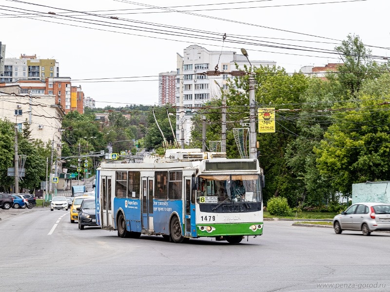 В Пензе изменят схему движения троллейбусов №6