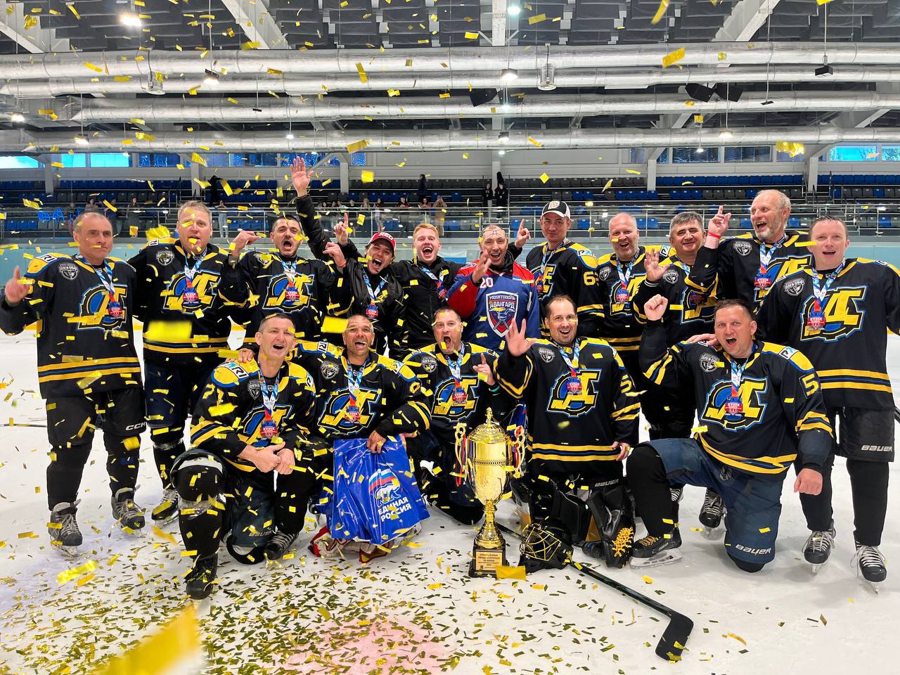 Пензенские хоккеисты стала победителем Открытого Кубка Мелитополя по хоккею