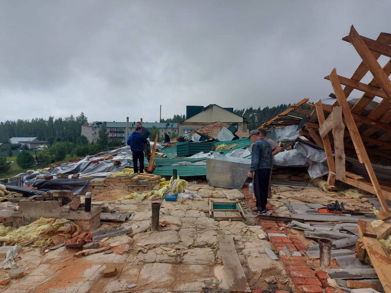 Пострадавшим от урагана в Никольске Пензенской области выделять еще более 13 миллионов рублей