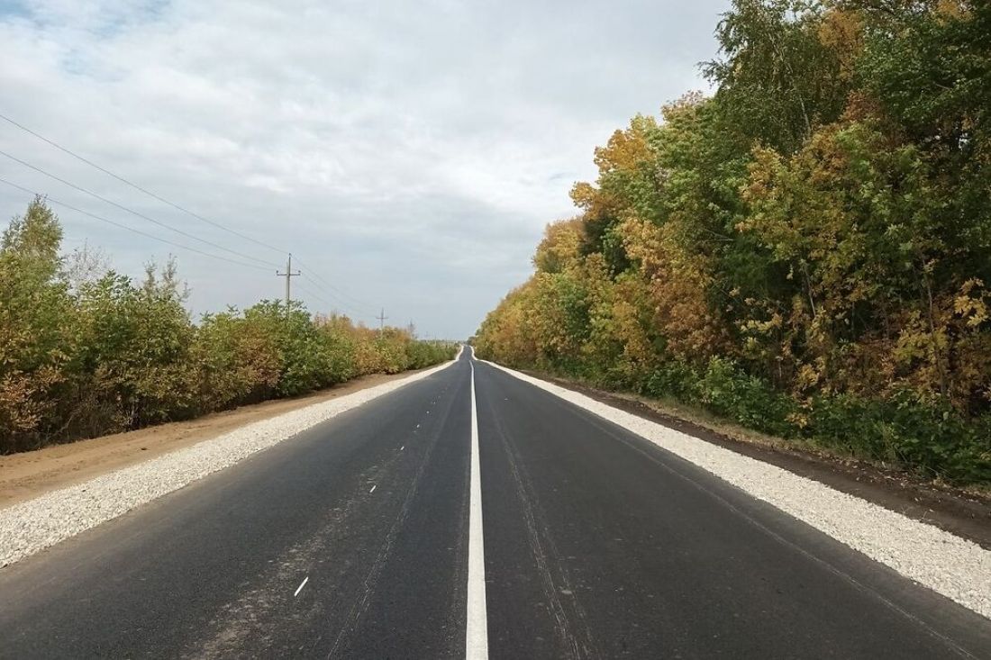 Дорогу «Земетчино ― Раево» отремонтировали раньше на 1 год 