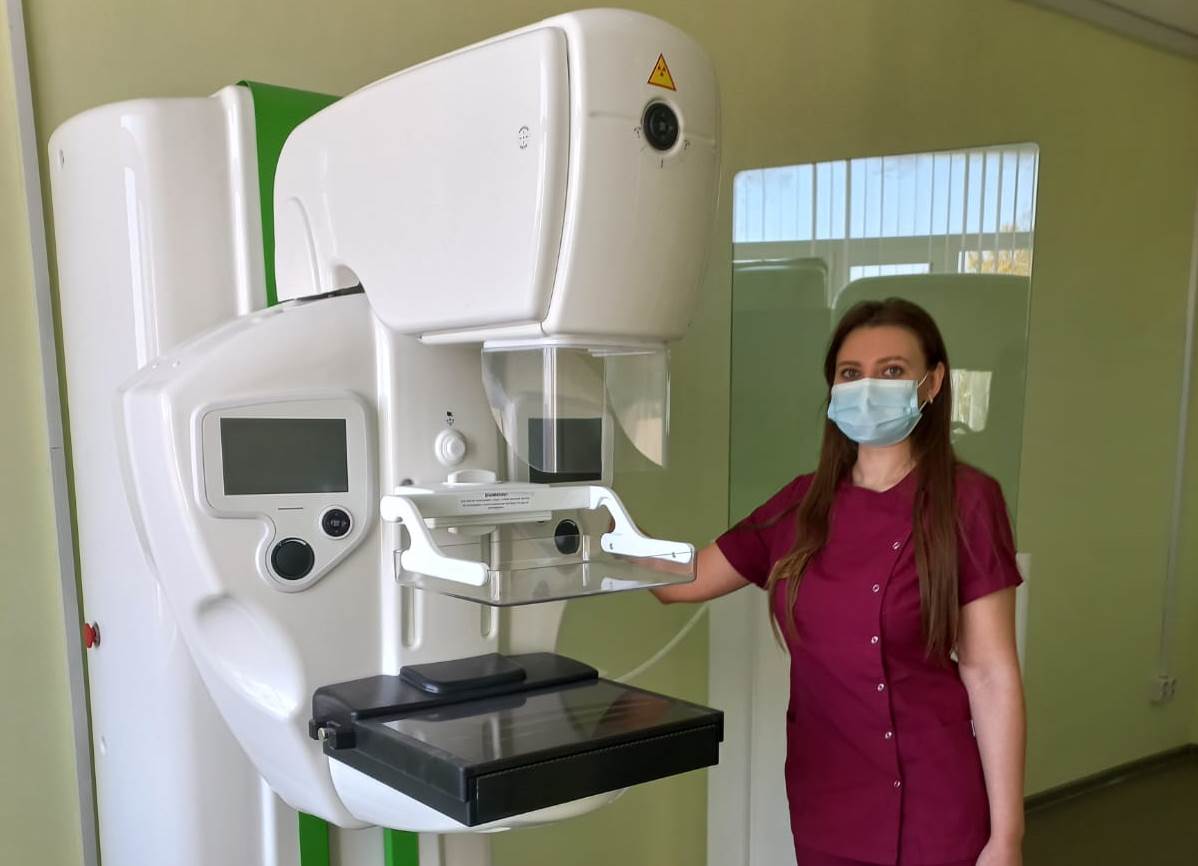 В больнице Каменского района заработал новый цифровой маммограф, стоимостью 15 миллионов рублей 