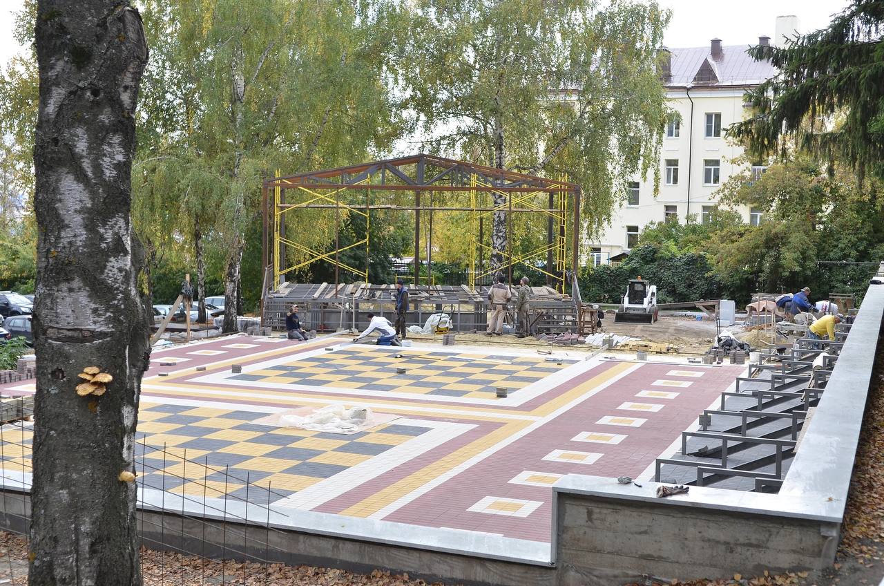 У первого корпуса ПГУ в Пензе появиться сцена и гигантские шахматы