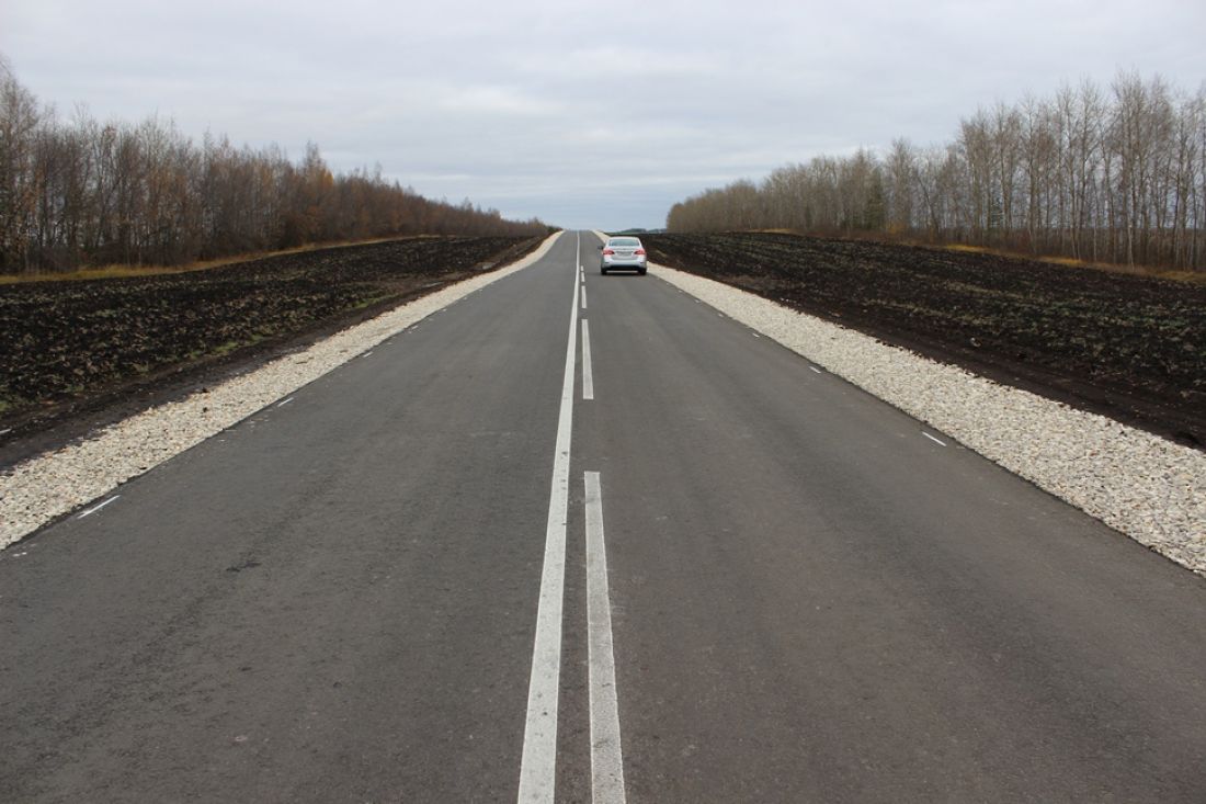 Дорогу между Большой Еланью и Кучками, протяженностью 14 км, отремонтировали на год раньше 