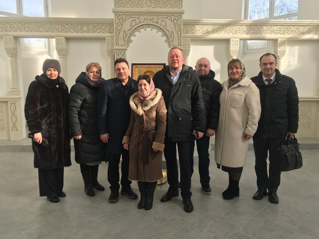 Делегация из Белоруссии посетила Спасский кафедральный собор в Пензе 