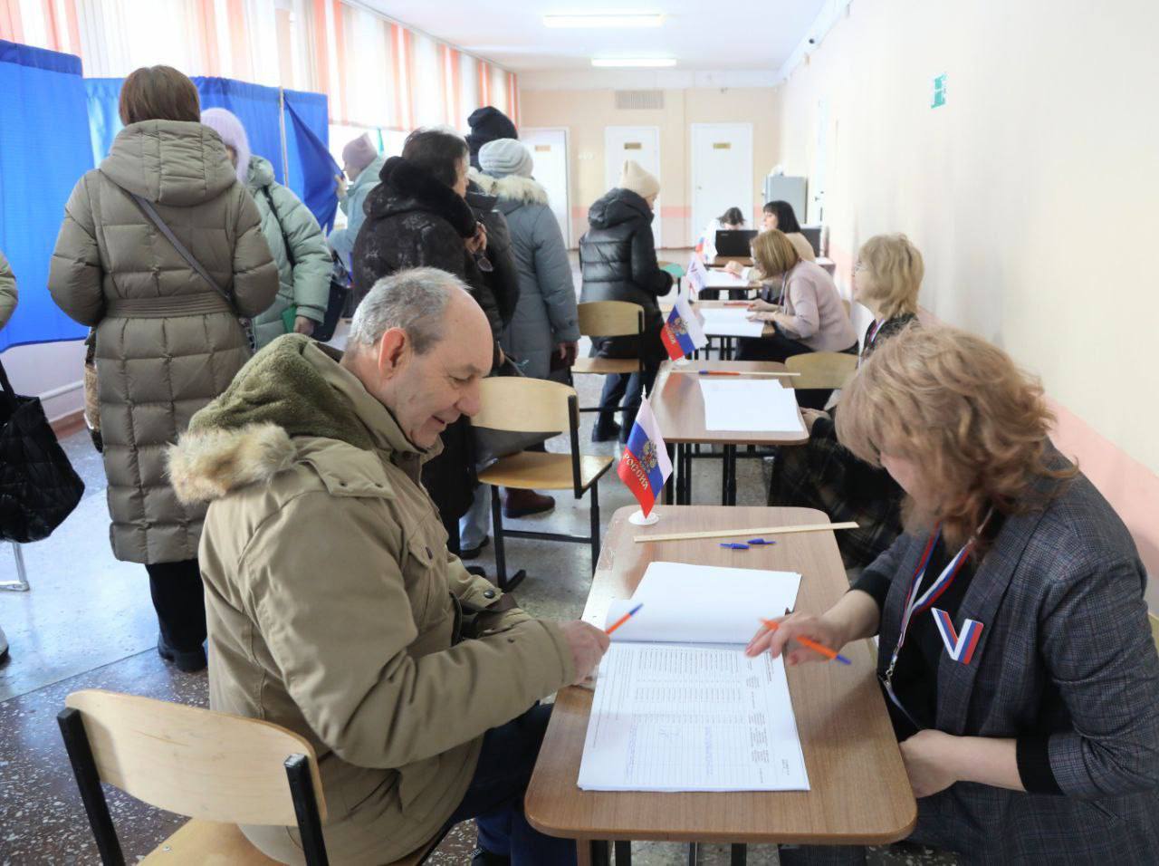 В Пензенской области явка на выборах президента по итогам двух дней составила более 60 %