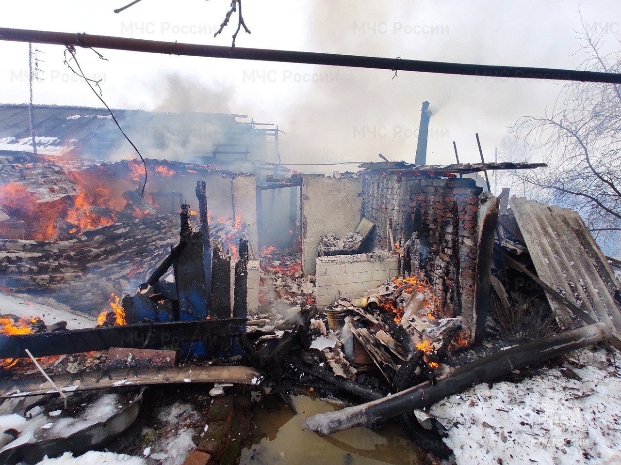 Стали известны главные причины двух смертельных пожаров в селе Канаевка