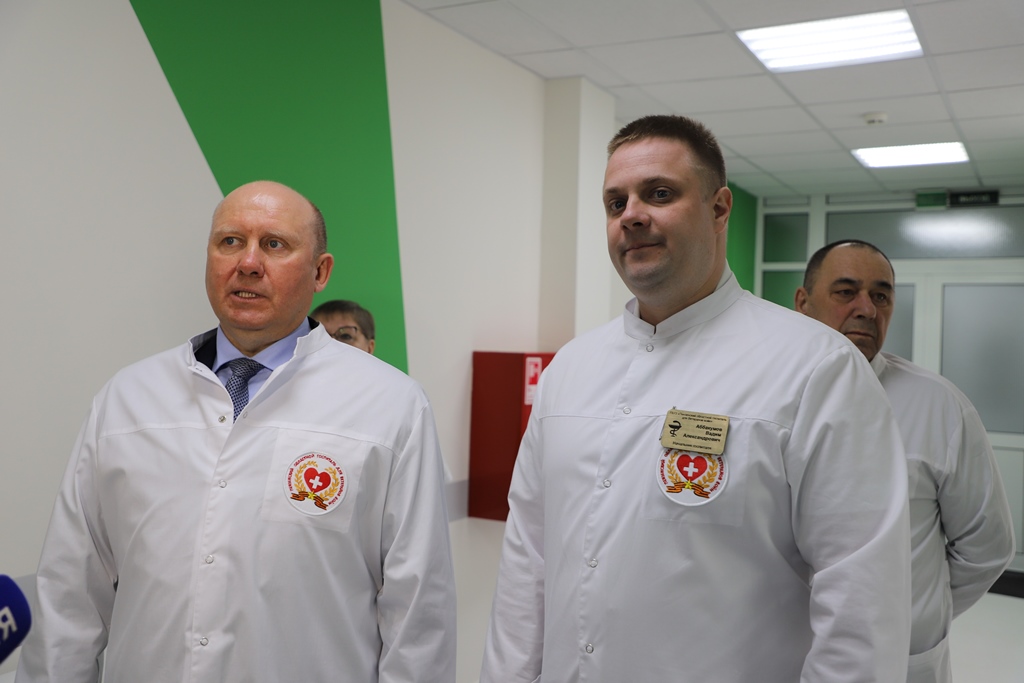 Вячеслав Космачев оценил ремонт Пензенского областного госпиталя для ветеранов войн