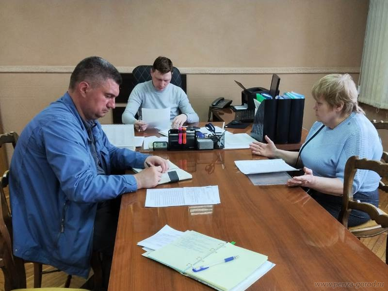 Глава Октябрьского района Пензы Артем Садовов провел личный прием граждан
