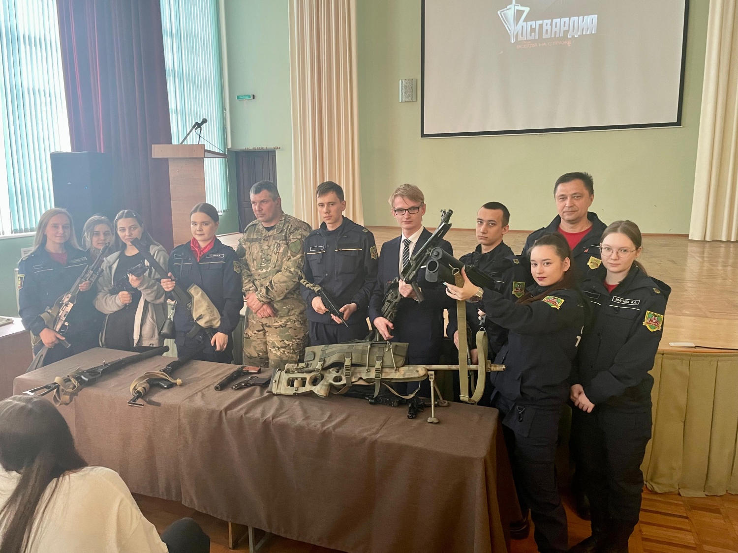 Бойцы «Тигра» посетили ОМОН Управления Росгвардии по Пензенской области