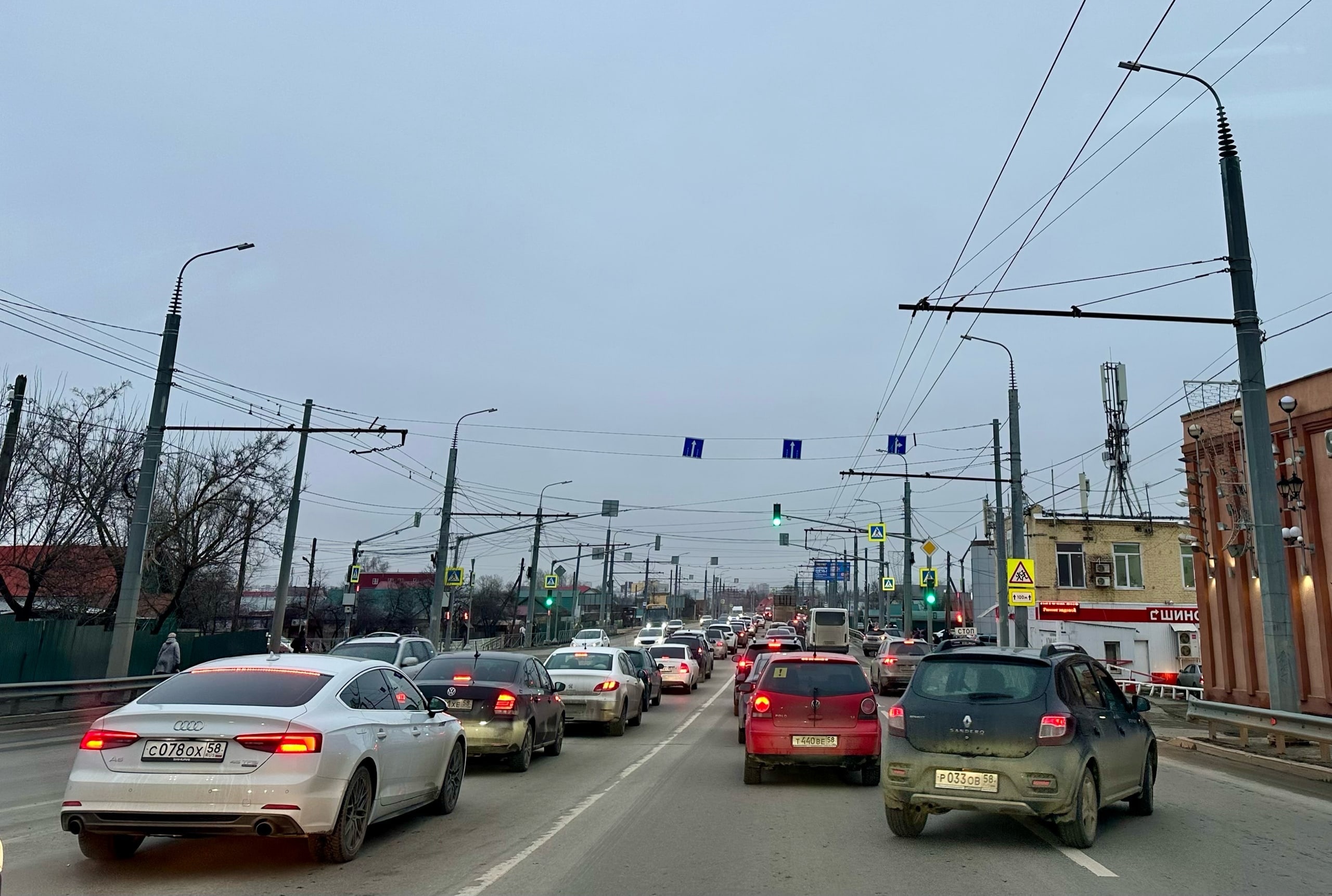 В Пензе на 16 дней закроют проезд на улице Собинова