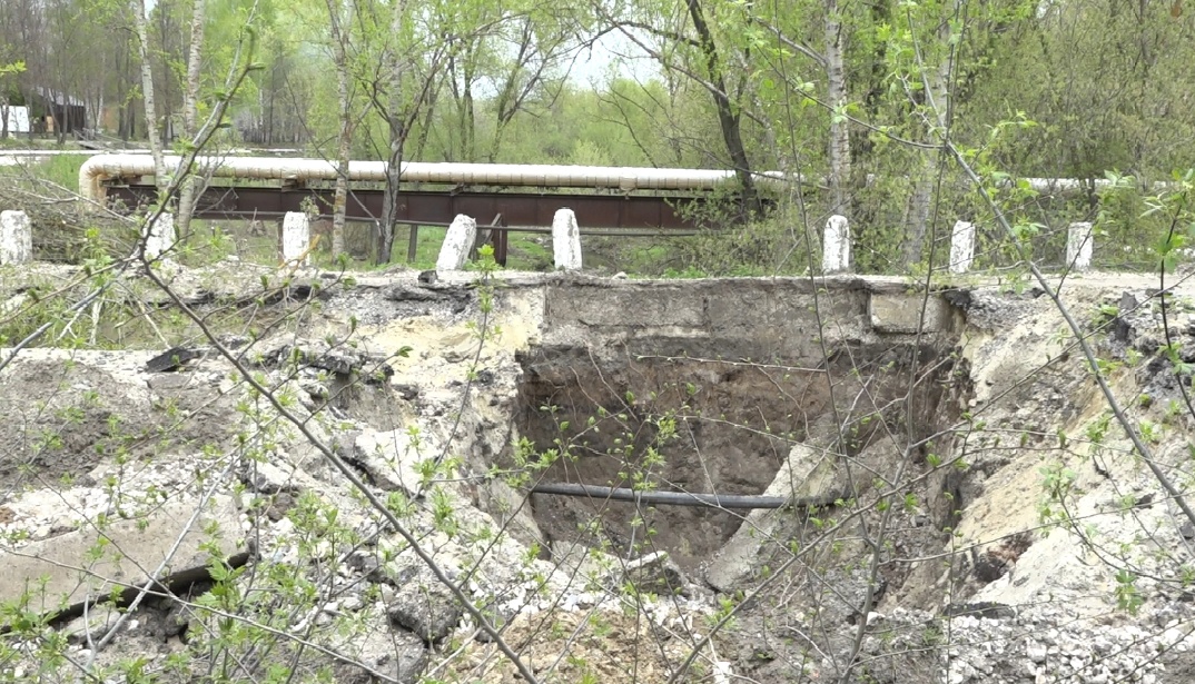 В Кузнецке в Западном микрорайоне закончена подготовка к ремонту моста