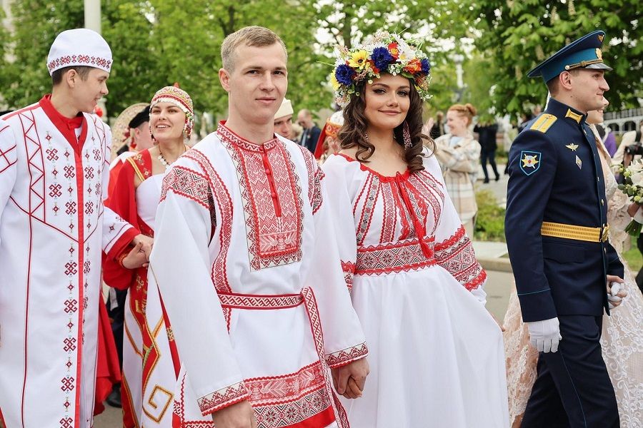 Пара из Пензенской области заключила брак на выставке-форуме «Россия»