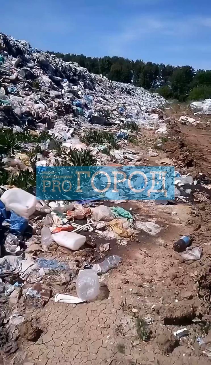 Жильцы элитного эко-поселка в Камайке организовали полигон отходов в природоохранной зоне 