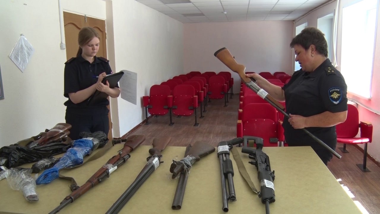 У 56-летнего жителя Лопатинского района нашли арсенал оружия