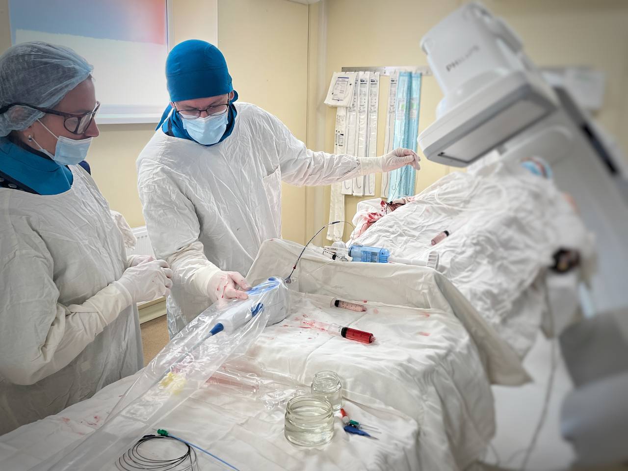 Рентгенхирурги больницы Захарьина внедрили технологию внутрисосудистого УЗИ