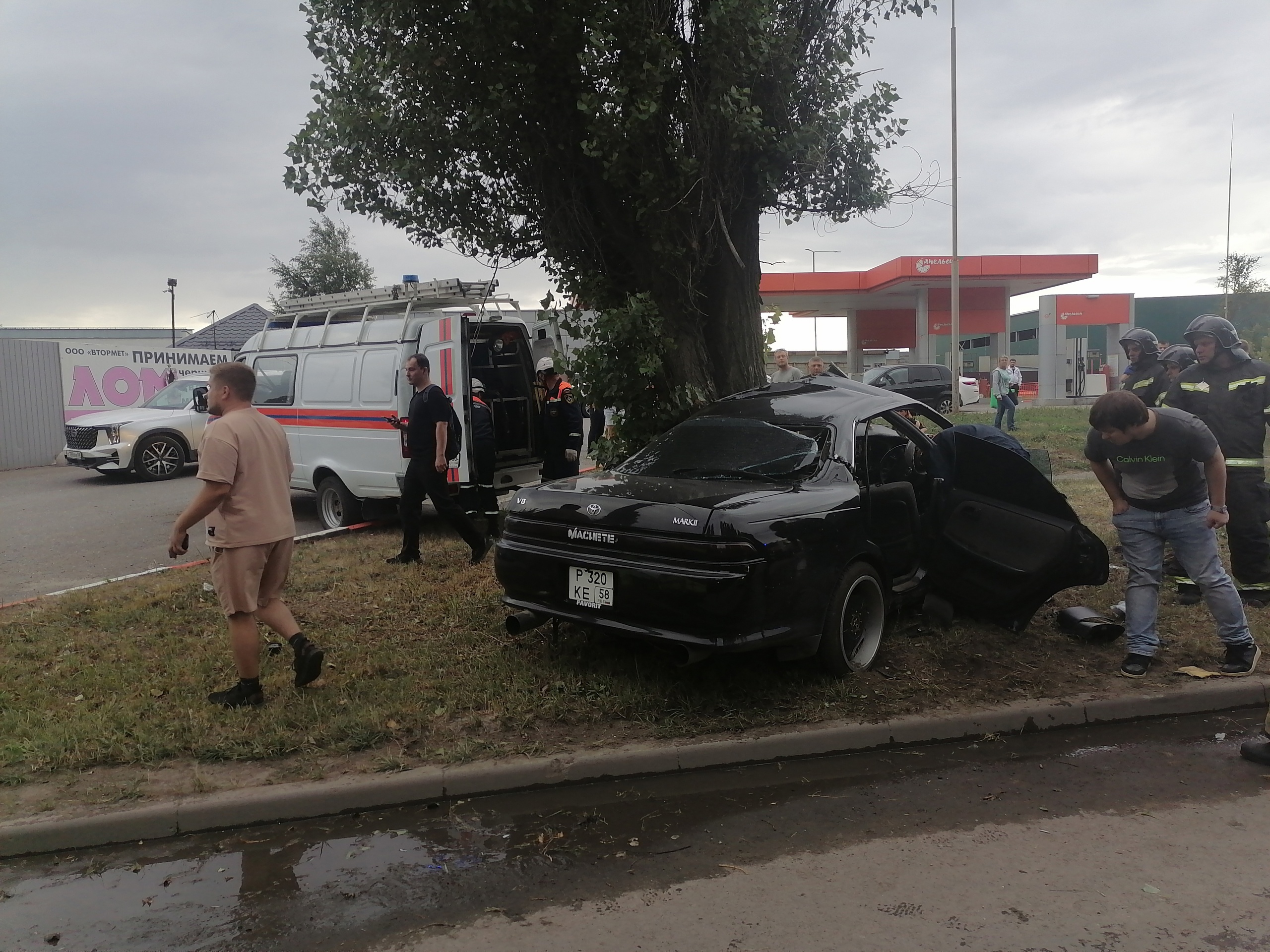 В ГАИ рассказали подробности ДТП на Аустрина около АЗС «Апельсин» 