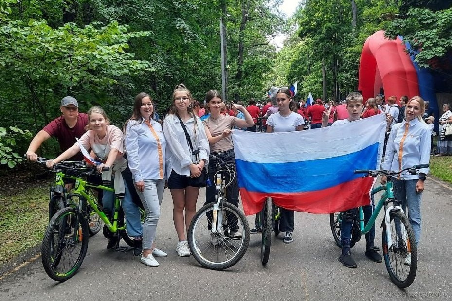 На Олимпийской аллее в День флага пройдет патриотический велопробег