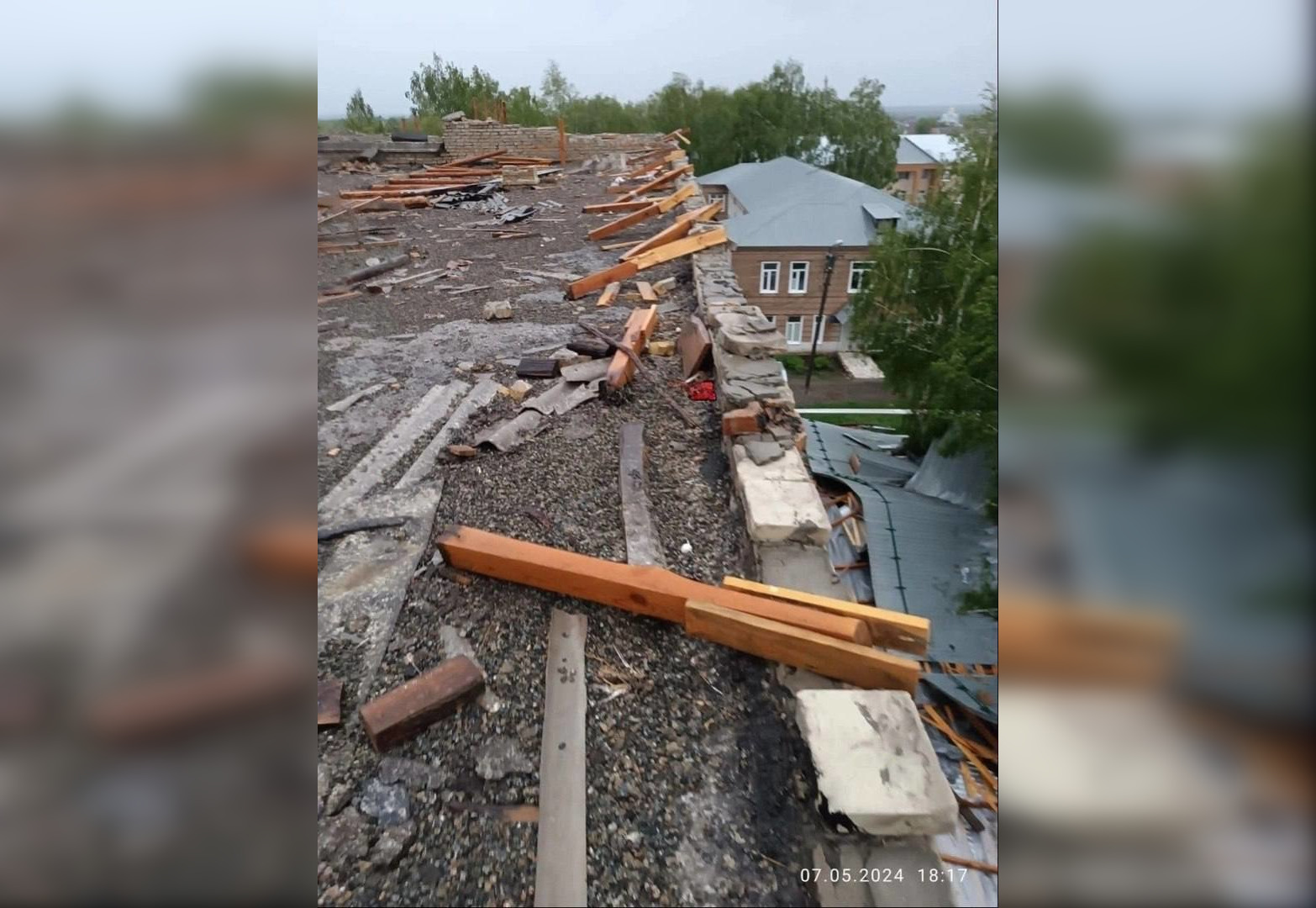Власти выделили средства на ремонт больничных корпусов после урагана в Земетчино