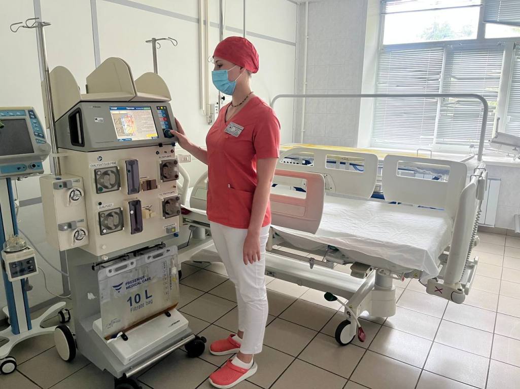 В больнице имени Бурденко Пензы установили аппарат для очистки крови