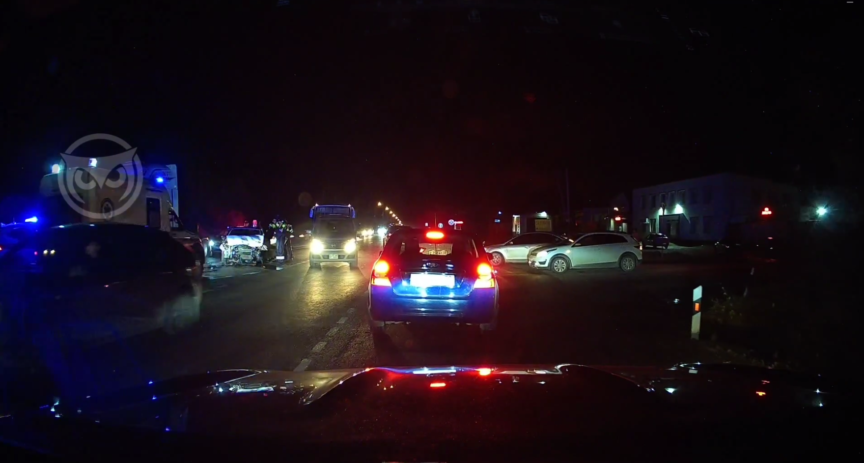 На трассе Урал около села Чемодановка произошла жесткая авария